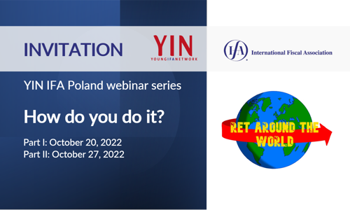 "How do you do it?" - the 3rd YIN IFA webinar